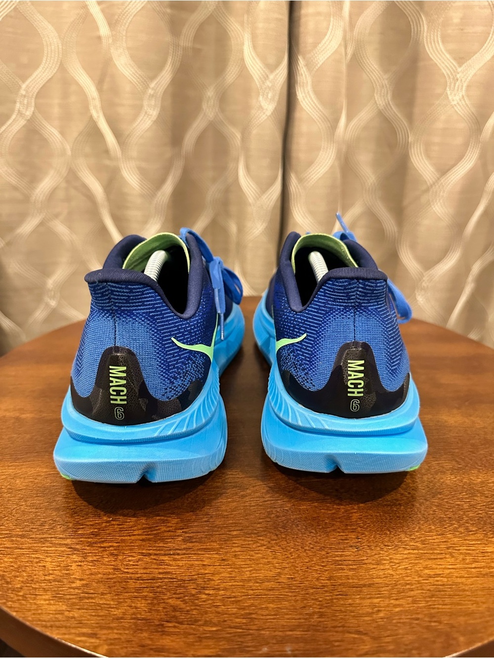 HOKA Men’s Mach 6 "Virtual Blue" Sneakers 1147790 VWT, Size 12 - Picture 8 of 12